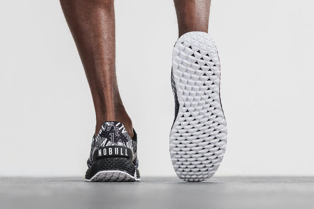 Nobull All Love Ripstop Runner Men's Running Shoes Black | Australia (PO2831)